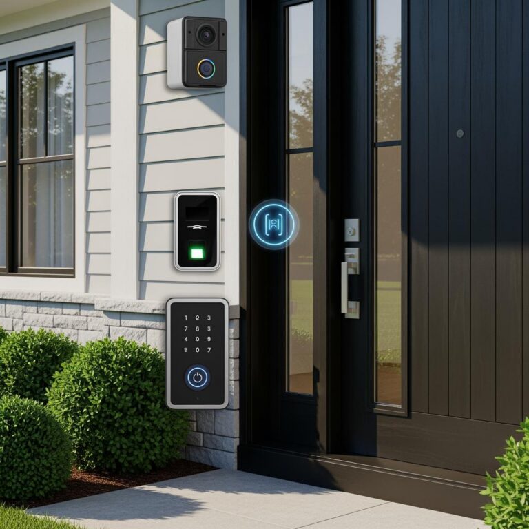 Delaware key card office security systems for tenant and multi suite offices