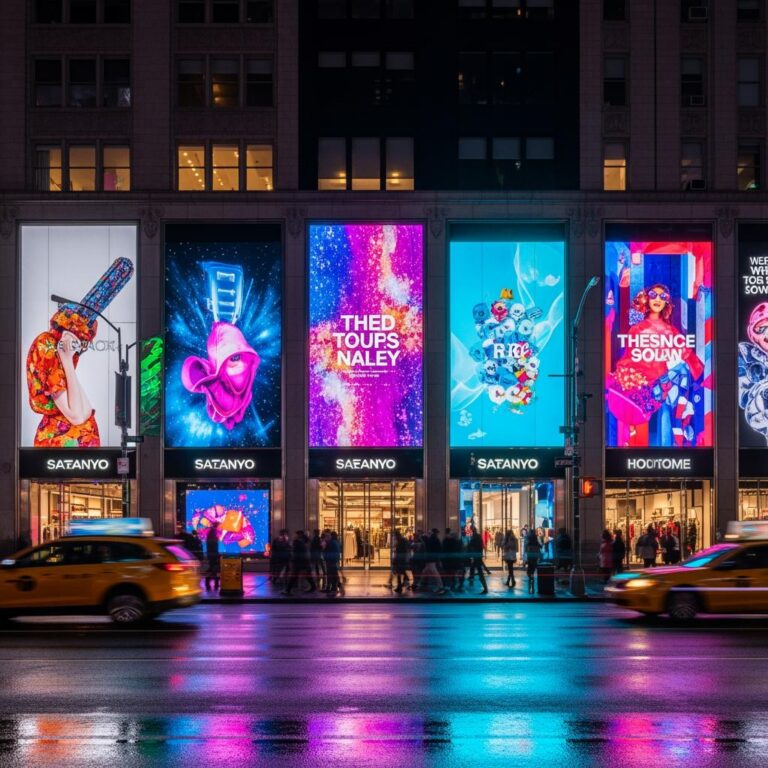 New Jersey LED signage installer for custom storefront and window signs