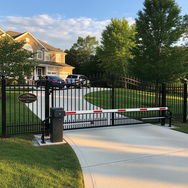 Automatic boom gate installation Connecticut for gated communities and condos