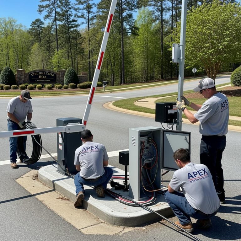 Rhode Island residential parking garage gate installers and service pros