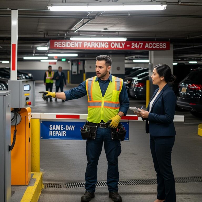 Homeowner guide to automatic boom barrier parking gates in Massachusetts