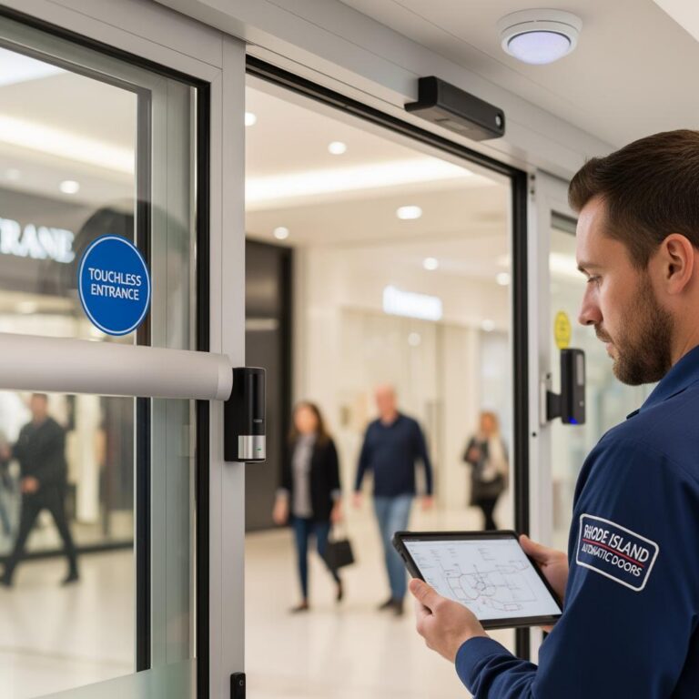 Touchless Automatic Door Installation for New Jersey Homes and Condos