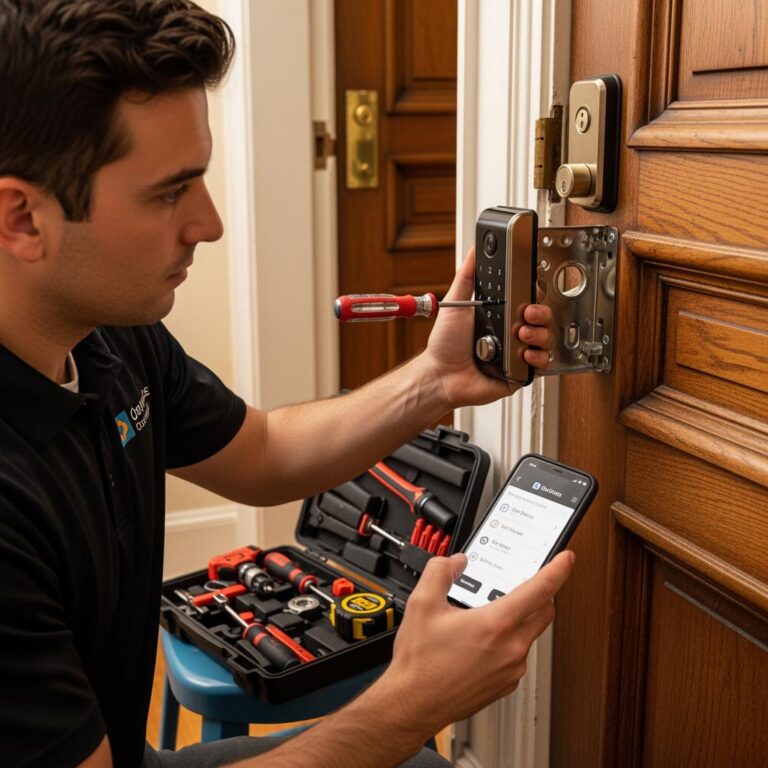 WiFi and Bluetooth Keypad Smart Lock Delaware Solutions for Families