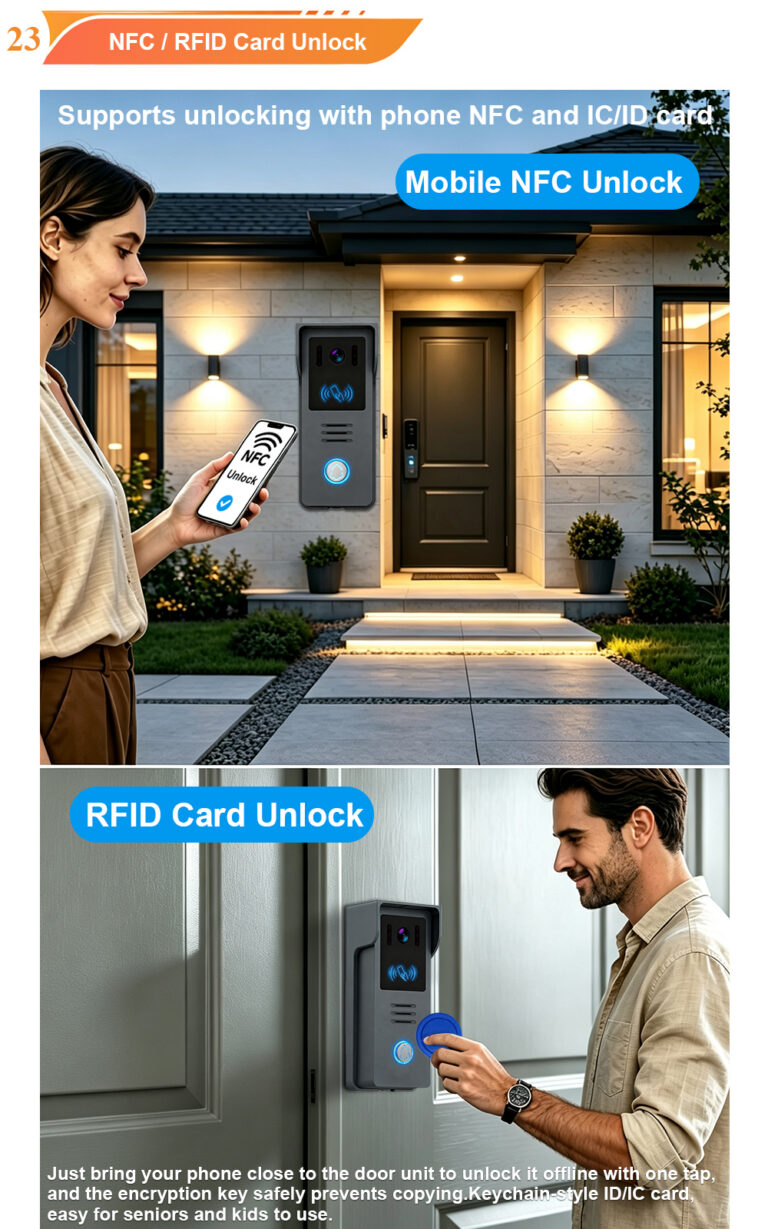RFID Card Unlock Video Intercom System: A Smart Access Control Solution for Residential Buildings
